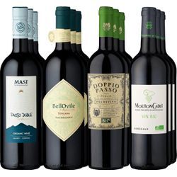 12er-Probierpaket »Rote Weine mit grünem Gewissen«