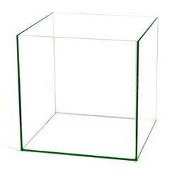 Würfel Aquarium aus Glas 30x30x30 cm Glasbecken für Süß- und Seewasser - Garpet