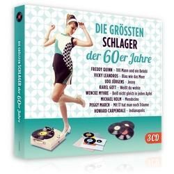 Die grössten Schlager der 60er Jahre (Exklusive 3CD-Box) - Diverse Interpreten. (CD)