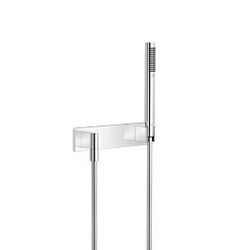Dornbracht Brausegarnitur Elemental Spa 2781898000 chrom, mit Abdeckplatte