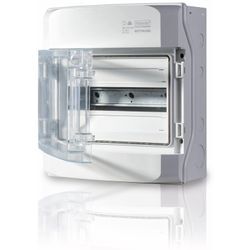 F-TRONIC Kleinverteiler Neptun12SQ, AP, IP65, mit Belüftungssystem, 1-Reihig