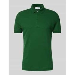 Regular Fit Poloshirt mit Label-Detail