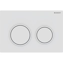 Geberit Omega20 Betätigungsplatte, für 2-Mengen-Spülung 115085011