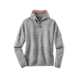 TERRAX Workwear Troyer Gr. S grau melange