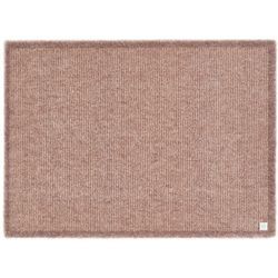 Fußmatte BARBARA BECKER "Gentle Schmutzfangmatte & Läufer, Made in Belgium", grau (taupe), B:50cm H:7mm L:70cm, Kunstfaser, Teppiche, Schmutzfangteppich, Schmutzmatte, dezentes Streifen Design, waschbar