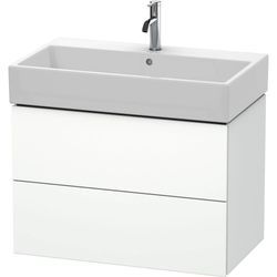 Duravit L-Cube Waschtischunterbau wandhängend mit 2 Auszügen 78,4 x 45,9 cm