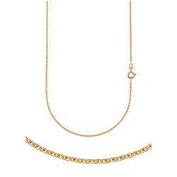 Collierkettchen FIRETTI "Schmuck Geschenk Gold 333 oder 585 Halskette Ankerkette rund" Gr. 38, gold (gelbgoldfarben), Halsketten, Damen, 38, Gelbgold 585, B: 1,3mm, Made in Germany, B:1,3mm