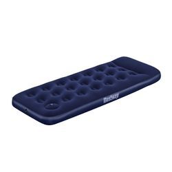 Bestway Single-Luftbett mit integrierter Fußpumpe