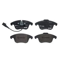 BREMBO Bremsbelagsatz, Scheibenbremse XTRA LINE vorne rechts links ohne Zubehör für SKODA VW PEUGEOT (DF-PSA) SEAT (FAW) (SVW) AUDI 5ND698151A JZW6981