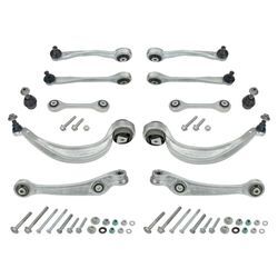 MEYLE Lenkersatz, Radaufhängung MEYLE-HD Quality vorne rechts links mit Anbaumaterial für AUDI 8K0407509A 8K0407506A 8K0407505A 116 050 0190/HD
