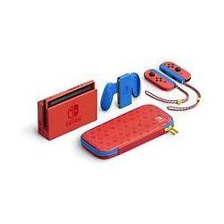 Nintendo Switch 32 GB [Mario Red & Blue Edition inkl. Controller Rot und Tragetasche, Konsole ohne Spiel] rot blau
