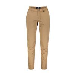 5-Pocket-Hose LERROS "LERROS Basic Chino in Strukturqualität, SLIM FIT", Herren, Gr. 30, Länge 32, beige (bold camel), 80% Baumwolle, 17% Lyocell, 3% Elasthan, slim fit, Hosen 5-Pocket-Hose
