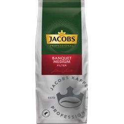 Jacobs Banquet Medium Filterkaffee, 1 kg, High Yield, RA-zertifiziert, Intensität 3/5, für Filtermaschinen