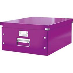 LEITZ® Ablage- und Transportbox Serie Click + Store, groß, für DIN A3, violett