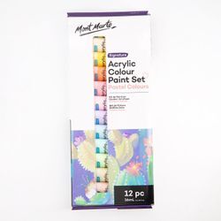 12er-Pack mehrfarbiges Signature Acrylfarben-Set