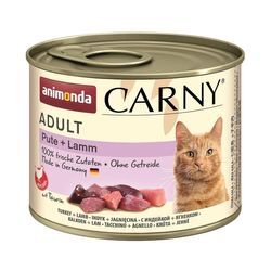 Animonda Cat Dose Carny Adult Pute & Lamm 6 x 200g Katzenfutter getreidefrei