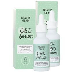 BEAUTY GLAM Gesichtsserum CBD Serum Set, 2-tlg., grün